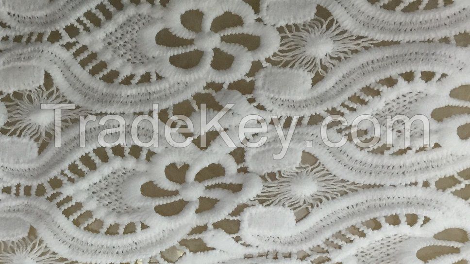 selling lace, embroidery lace, jacquard mesh fabric