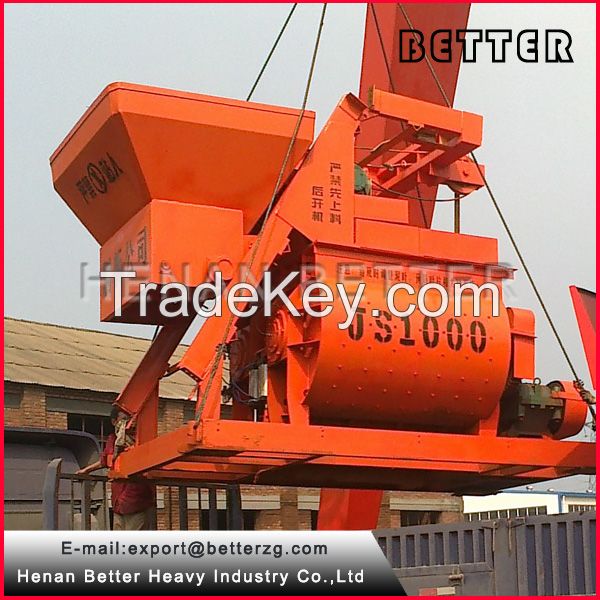 JS1000 concrete mixer