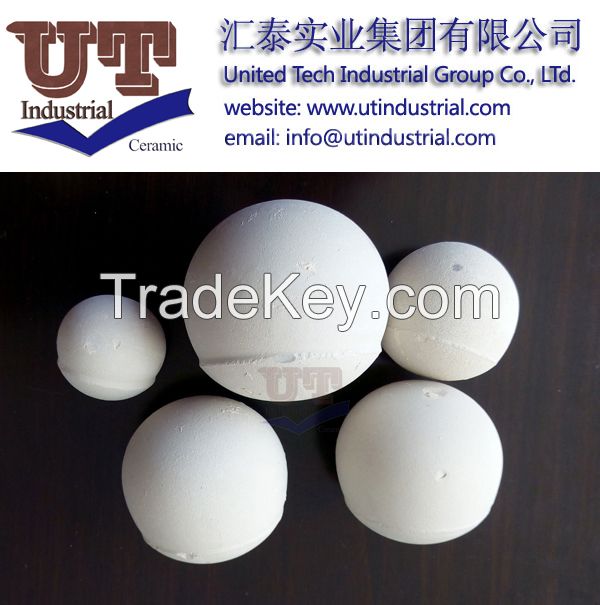 Alumina/ Zirconia Ceramic Grinding alumina ball / ceramic beads / alumina ball, high aluminium grinding media, Al2O3 balls/ porcelain grinding ball