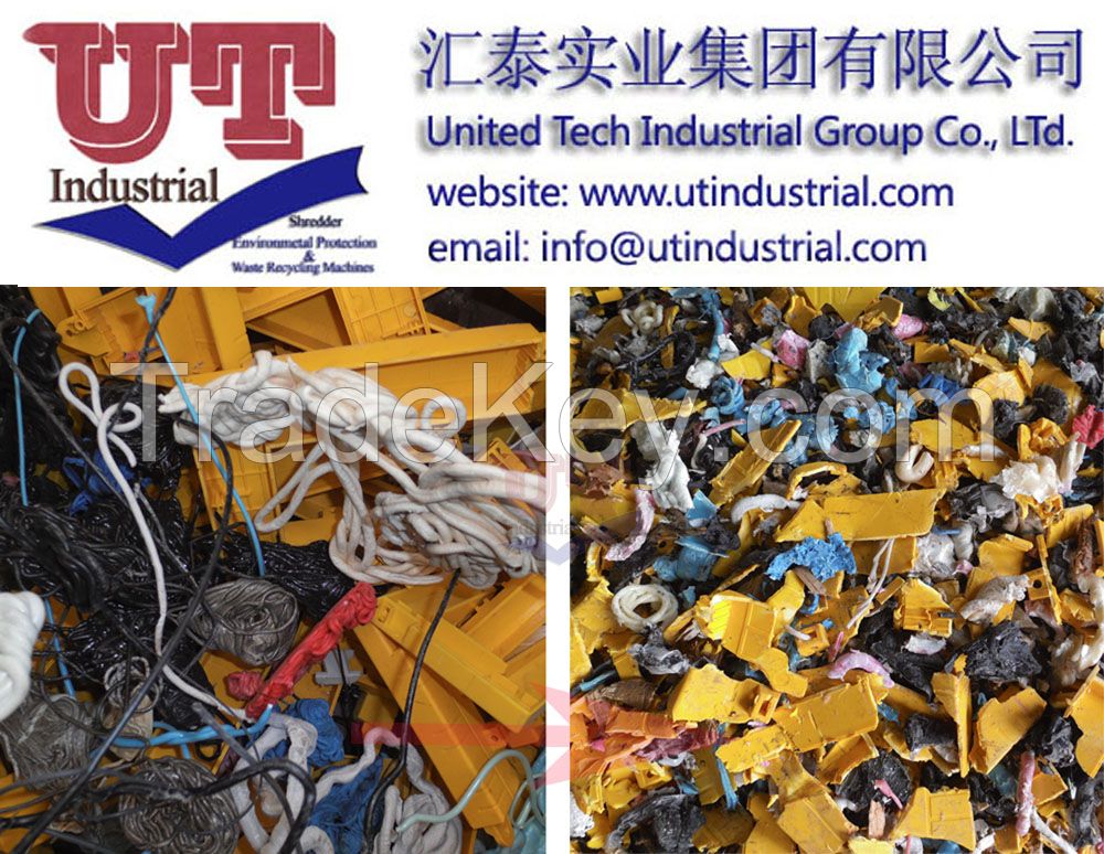 hot sale plastic lump block shredder, plastic crusher, plastic granulators / good yield, factory supply