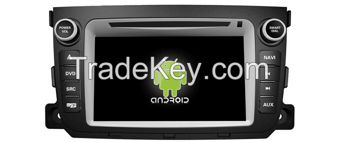 2 Din touch screen car dvd with Wifi, GPS, 3G, TV for Android BENZ Smart