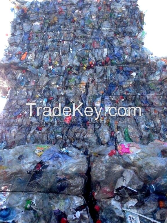 PET Bottles for scrap 500-1000 Tons Monthly.