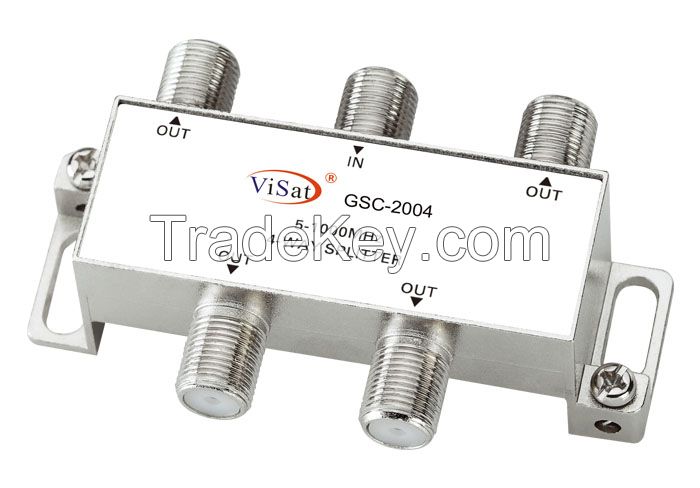 5-1000MHz 4-way CATV Splitter