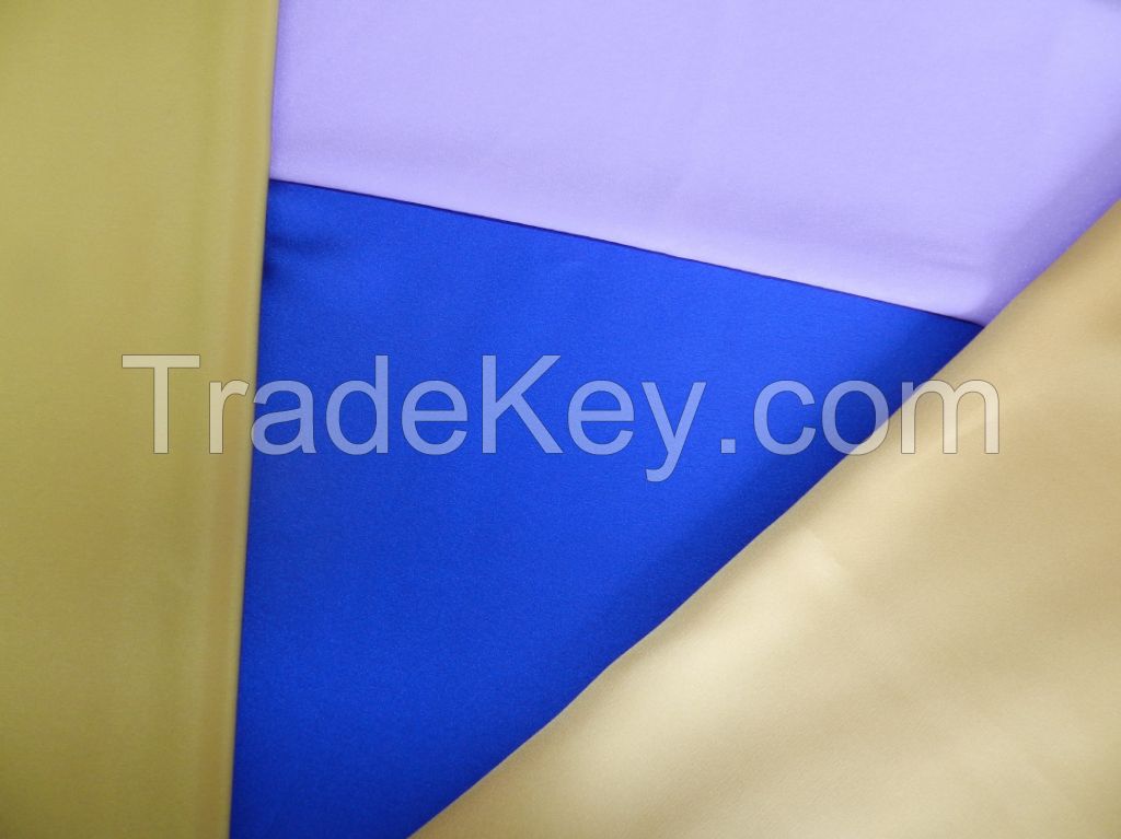 Polyester satin fabric