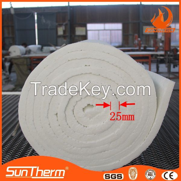 Ceramic fiber blanket thermal insulation material