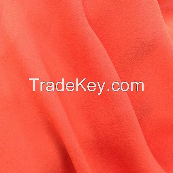 75D False Twist Chiffon Fabric P/D korean chiffon blouse fabric, silk chiffon scarf Fabric