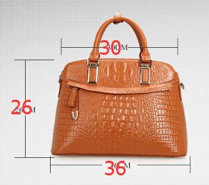 2015 women fashion genuine leather handbag messenger bag shoulder bag