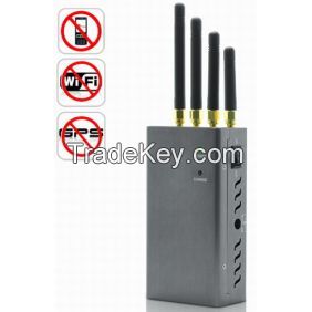 High Power Portable Signal Jammer for GPS, Mobile Phone, WiFi