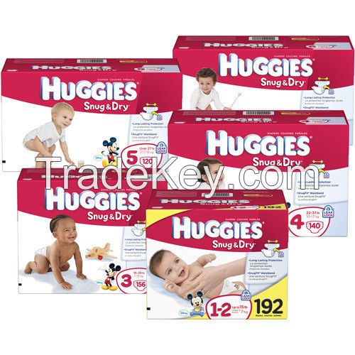 Bulk__HHH. ug_g, gies  Snug And Dry Diapers Economy Plus, Size 4, 192 Count
