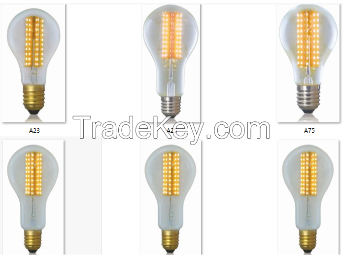 Decorative Vintage Antique Led Bulbs A25 A80 Edison Bulbs E26/B22/E27 110-240V 3w LED light bulbs