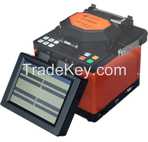 CETC AV6471 Optical Fiber Fusion Splicer(China, low price good quality, longlife electrodes, low splicing loss, FTTH)