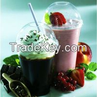 6oz disposable cold drink cup or fruit smoothie cup milktea cup