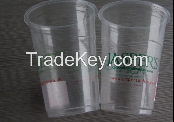 250ml disposable plastic hot drink cup for hotel games party airline