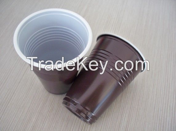 manufacture 180ml disposable plastic coffee cup or hot drink cup