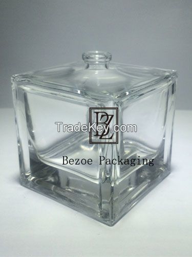 100ml square cosmetic bottle