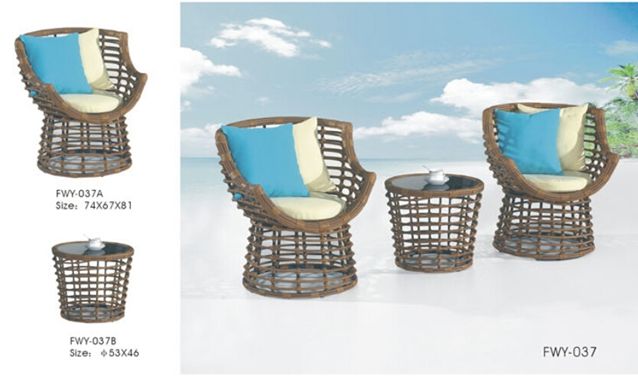 Garden chairs wicker chairs wicker furniture FWY-037