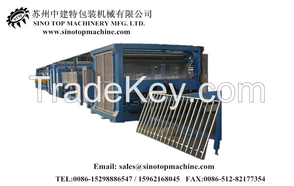 high speed automatic honeycomb laminator machine