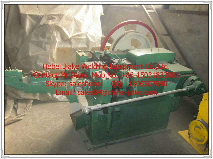 Wire nail making machine, nail making machine