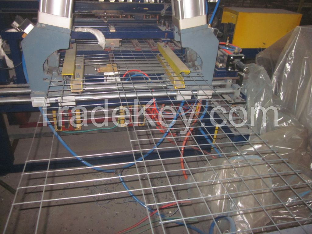 Pneumatic chicken cage mesh welding machine(for Top cage)JK-AC-1000P