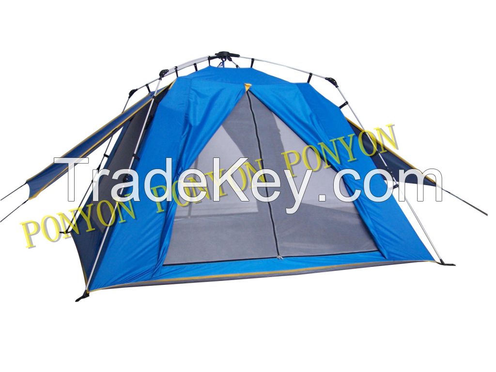 Family camping dome tent for 2 person/ dual purpose/ canopy