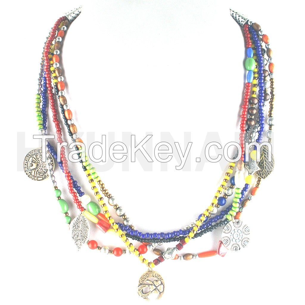 Colorful Small Beads Necklace