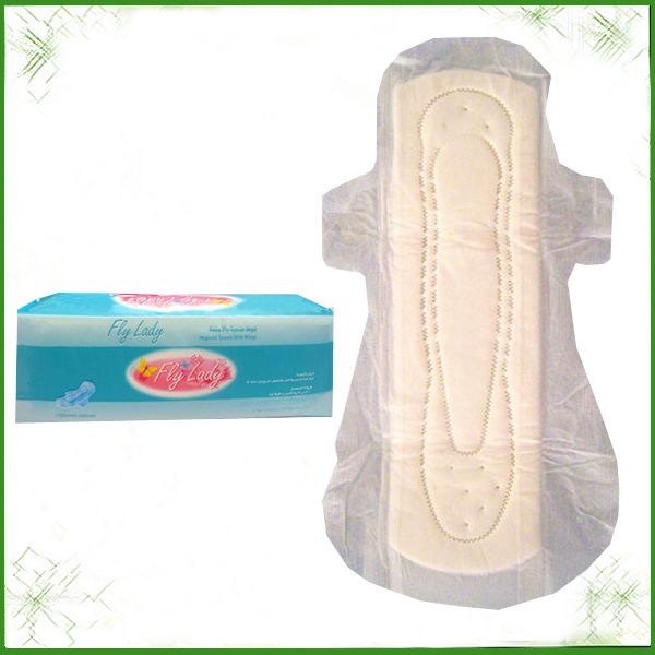 350mm  night use stayfree sanitary napkin for lady