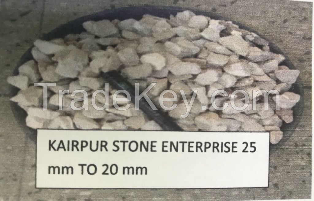 White Creamy Color Limestone directly from our mines