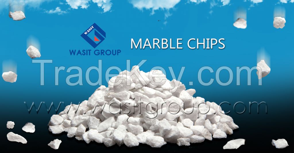 White Limestone Chips