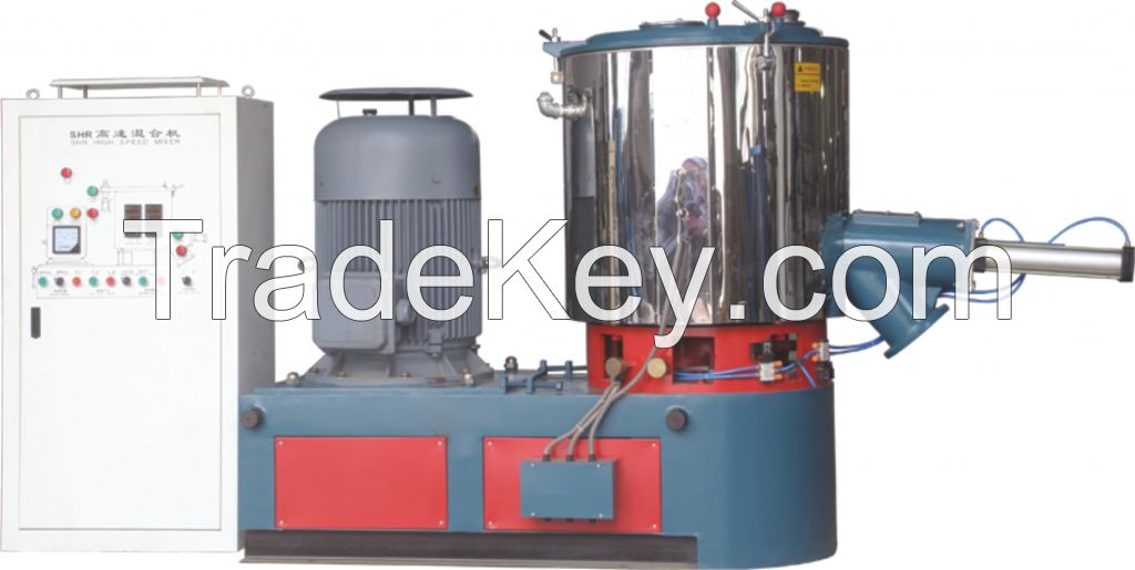 high speed mixer for mixing pigment and resin