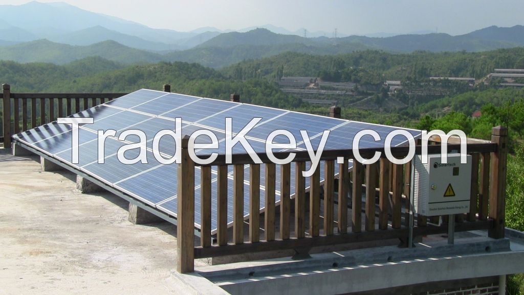 370W-7500W Solar panels for water pump 7-10 work time pumping system