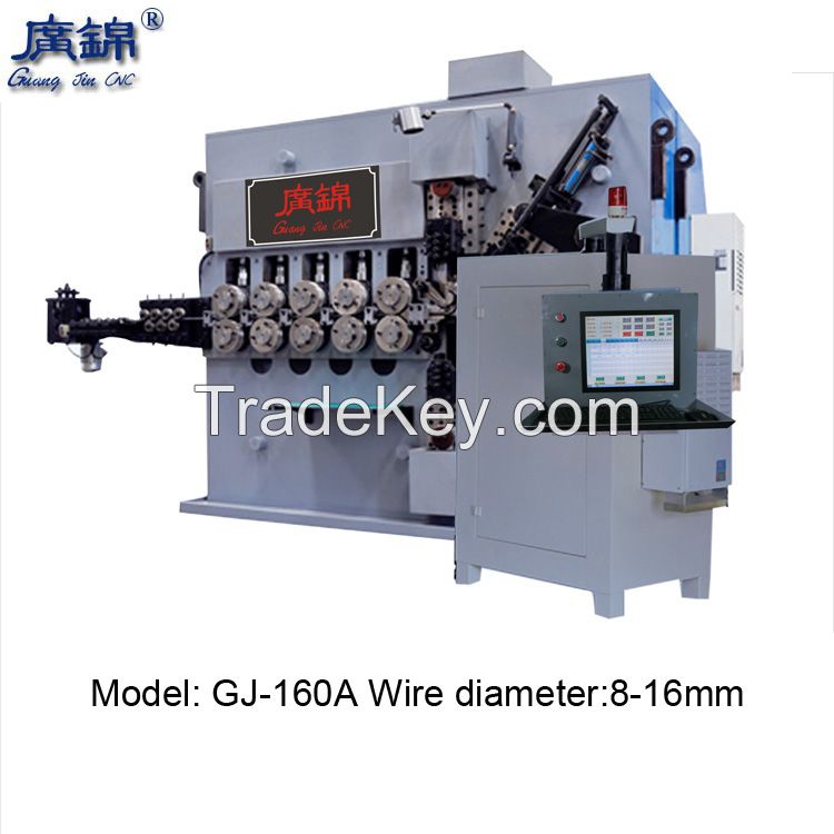 GJ-160A cnc spring coiling machine