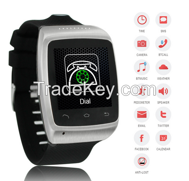 S15, 1.54 inch Bluetooth Smart Watch phone with Touch Screen