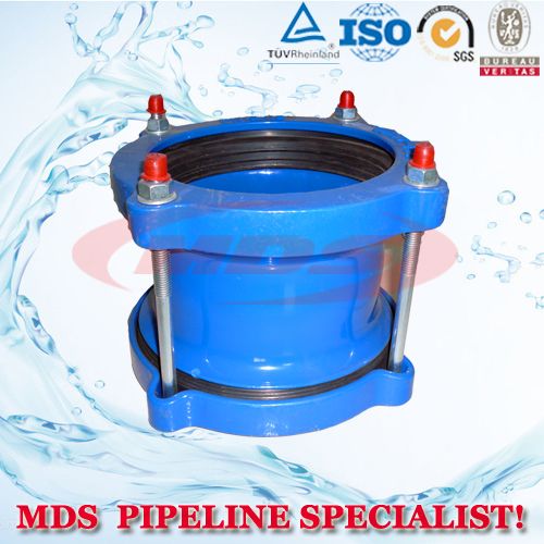 sell ductile iron flexible coupling for PVC pipes