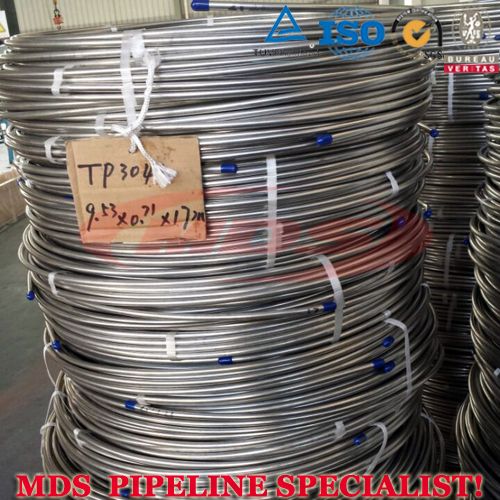 sell annealed and polished ASTM A269 stainless steel cooling coil tubing