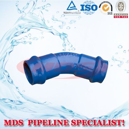 sell ductile iron pipe fittings for PVC pipe