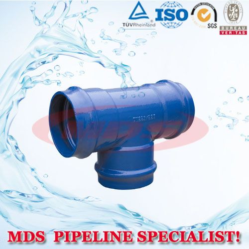 selll ductile iron fittings for pvc pipes