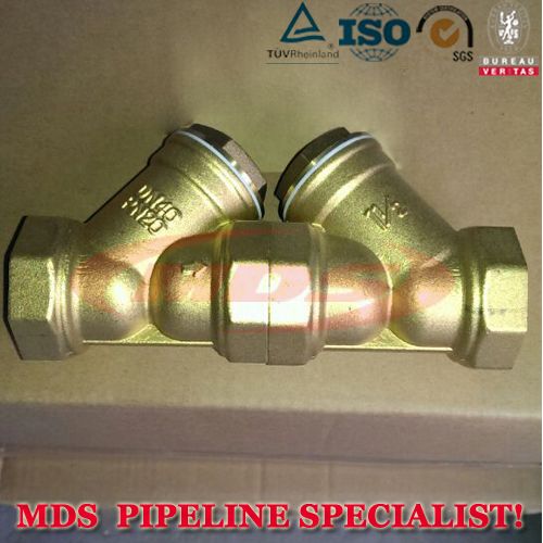 sell DN40 PN20 Y Type Brass Strainer