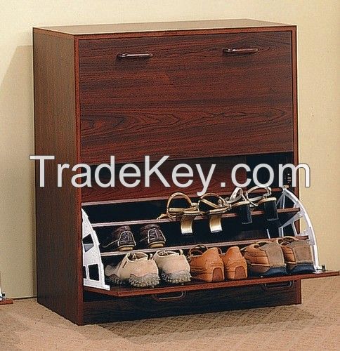 Solid wood shoe cabinet
