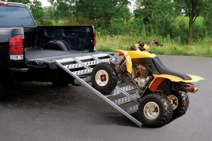 Aluminum Loading Ramp for ATV, Motorcycle