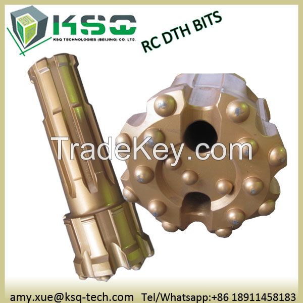 DTH RC Reverse Circulation Hammer Drill Bits / RE547 RC Hammer Bits