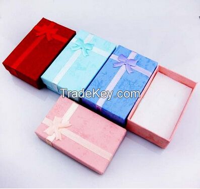 cheap paper jewelry gift box wholesale and retail