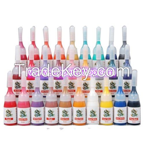 Top 28 Color Complete Set Tattoo Ink Pigment 5ml Kit SL087