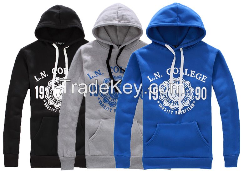 custom made print hoodies solid color