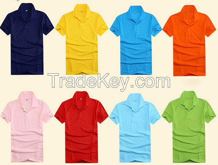 wholesale cotton polyester mix polo in 180g 1.5$