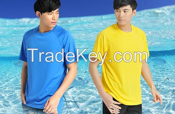 men's and women's Round neck T-shirts wholesale