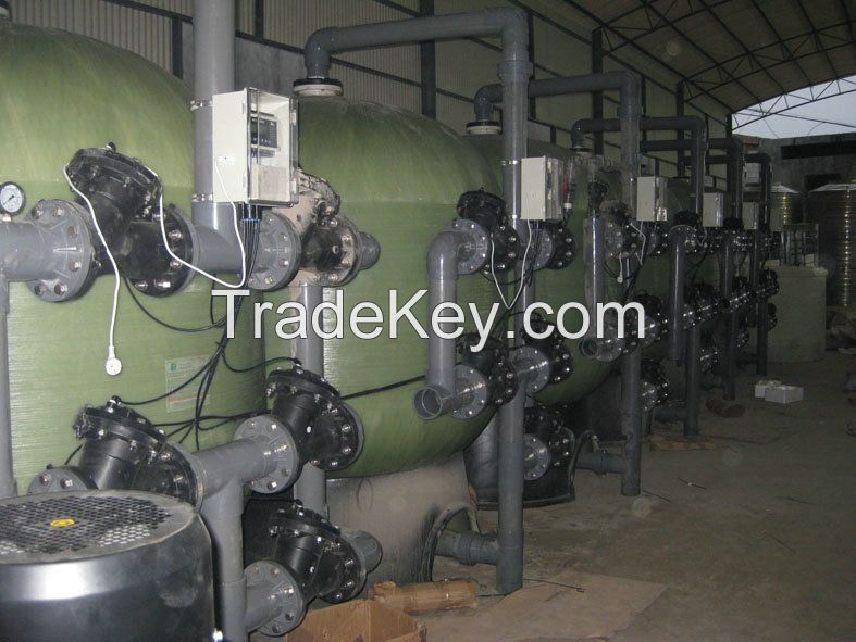 JMA/JKA multi valve filter/ softener system