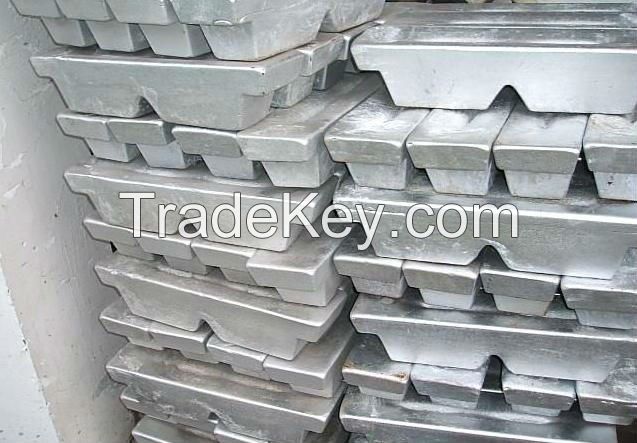 Aluminum Alloy Ingots ADC12 From Factory/Aluminum Alloy Ingot /Aluminium Ingots 99.7%