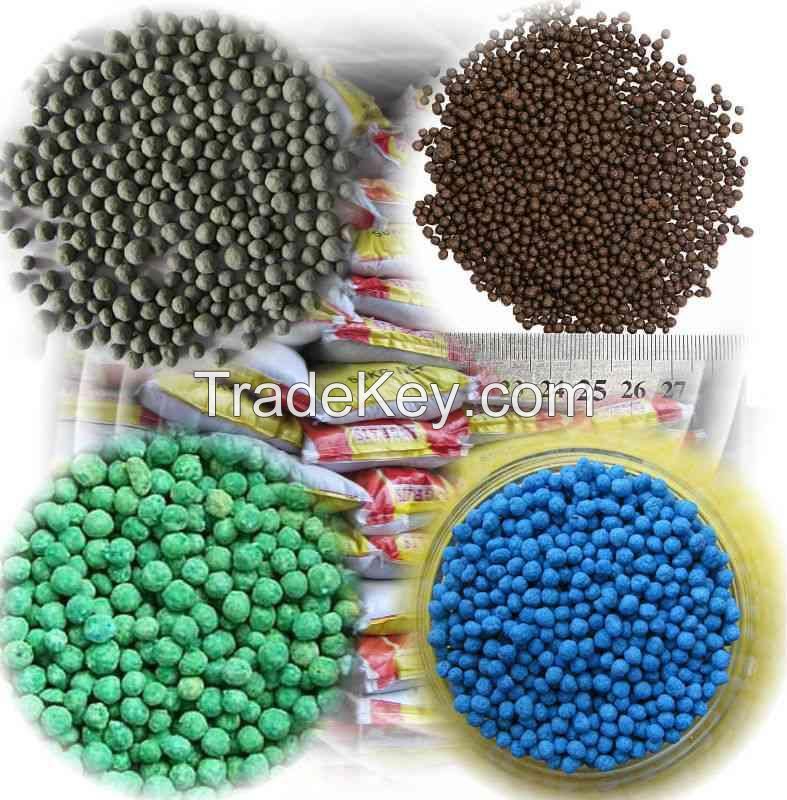 Compound Fertilizer NPK 15-15-15, NPK 20-10-10, NPK granular fertilize