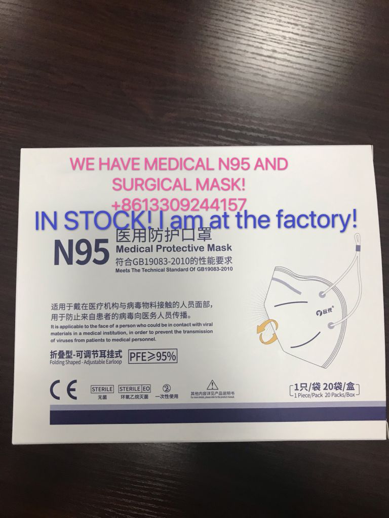 Chinese standard Top quality N95 mask Surgical Mask for Hospital