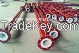 PTFE Lined Spool Pipe with Stainless Steel Net